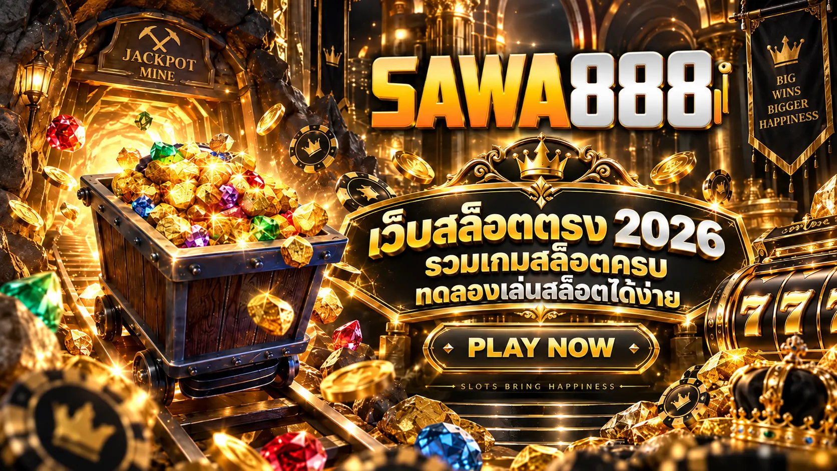 SAWA888 เว็บสล็อตตรง 2026 ทดลองเล่นสล็อต สล็อตวอเลท เล่นง่ายครบจบในเว็บเดียว